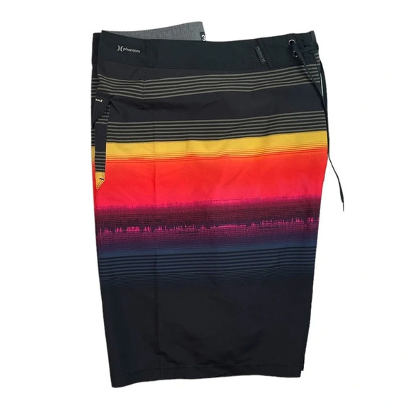 SH662 Mens Hurley Phantom Surfer Brand Stretch Board Shorts 38 - Picture 3 of 7